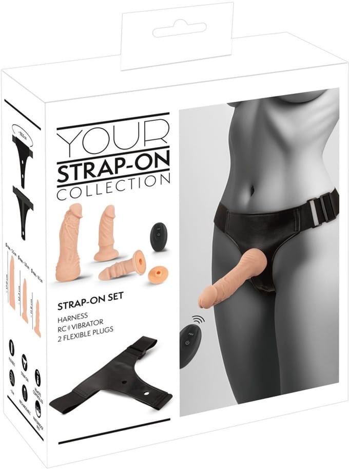 Strap-On Set RC Vibe 2 Dildos