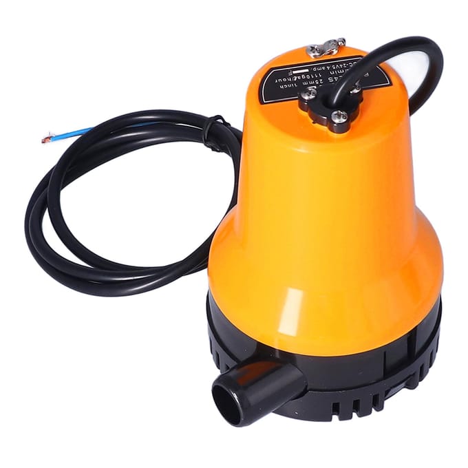24V Boot Dompelpomp Lenspomp Elektrische Waterpomp 5400rpm voor Landbouwgrond Sproei-irrigatie