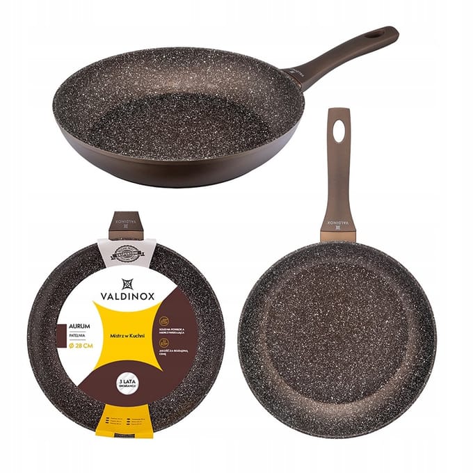 Valdinox Aurum Koekenpan 28cm - Anti-aanbak, Inductie