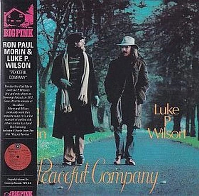 Ron Paul Morin & Luke P. Wilson - Peaceful Company (CD)