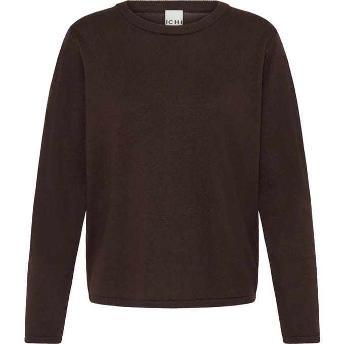 ICHI - IHLULS O-NECK LS - Dames - Gebreide truien