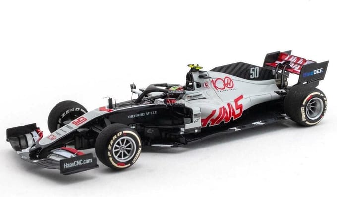 Haas F1 Team VF-20 #50 FP1 Abu Dhabi GP 2020 - 1:43 - Minichamps