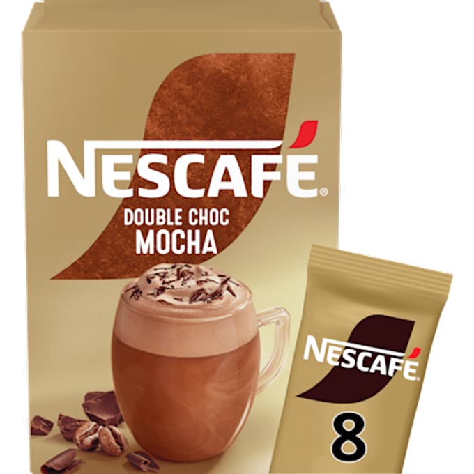 Gold oploskoffie double choc mocha