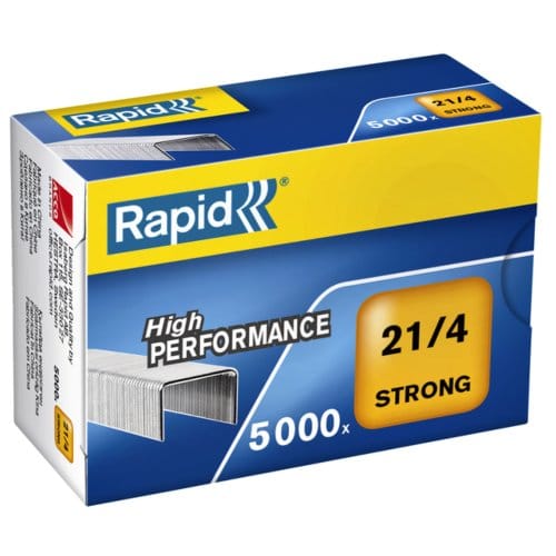 Rapid Hechtnieten - Gegalvaniseerd - 21/4 - 5000 Stuks - Duurzaam en Betrouwbaar