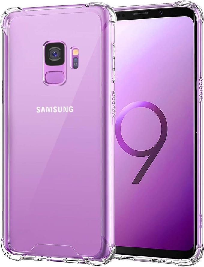 Hoesje Schokbestendig Transparant Geschikt voor Samsung Galaxy S9