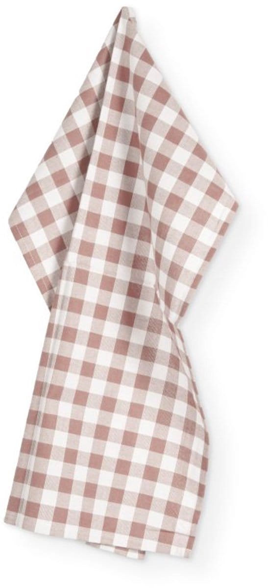 Keukenhanddoek GINGHAM - SET/2 - 50x70 cm, roze