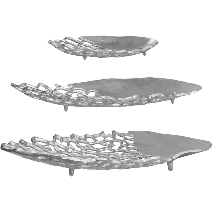 Set van 3 decoratieve plateaus Dion | Underbar