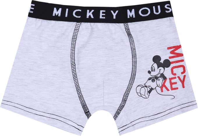 Grijze boxershort voor jongens - Mickey Mouse DISNEY