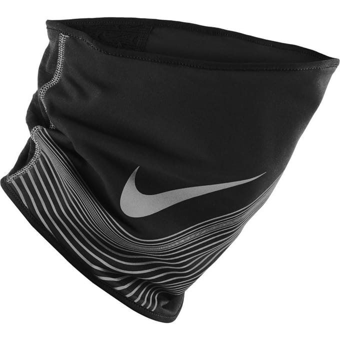 Nike 360 Therma-Fit Nekwarmer (Zwart/Zilver)