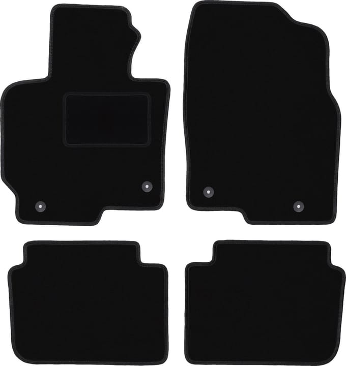Zwarte veloursmatten voor: Mazda CX-5 I SUV (2012-2017)