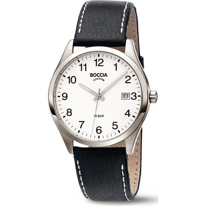Boccia Titanium 3669-01 Heren Horloge