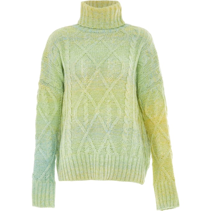 Mymo Trui met coltrui Dames LIME MUNT