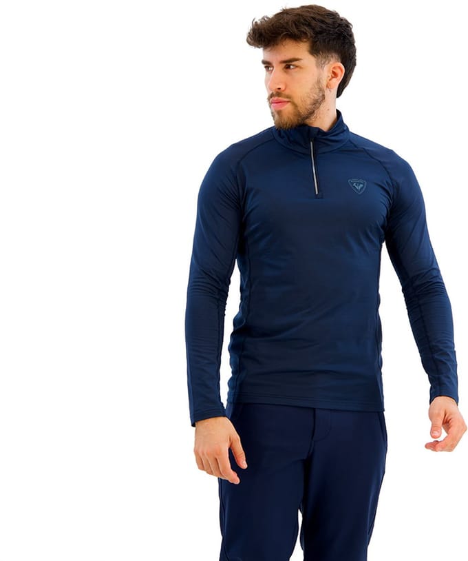 Rossignol Classique Lange Mouwen Basislaag Blauw S Man