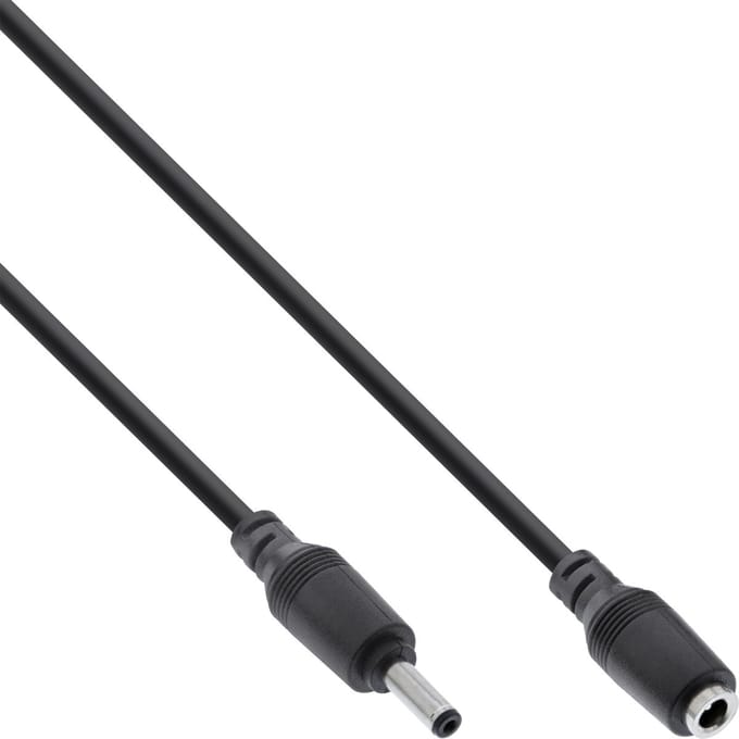 InLine® DC plug verlengkabel voor SmartHome buitencamera, 5m