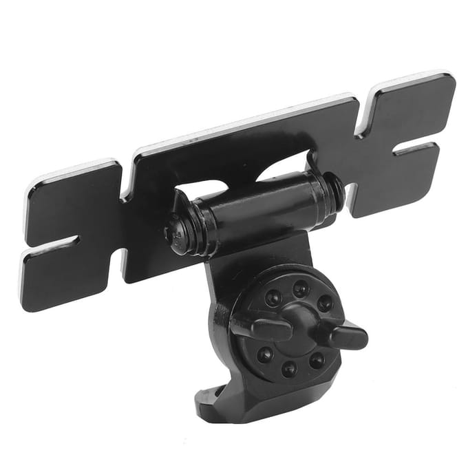 Universele Auto Antenne Montage Beugel Clip Roestvrij Staal Mobiele Voertuig Radio Accessoire black