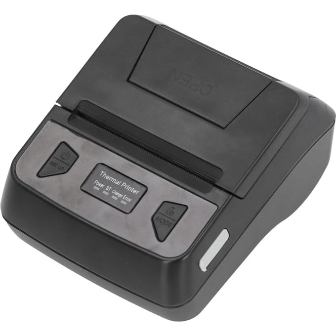 80mm Thermische Printer USB Bluetooth Barcode Printer Hoge Snelheid Draagbare Printmachine voor Windows black
