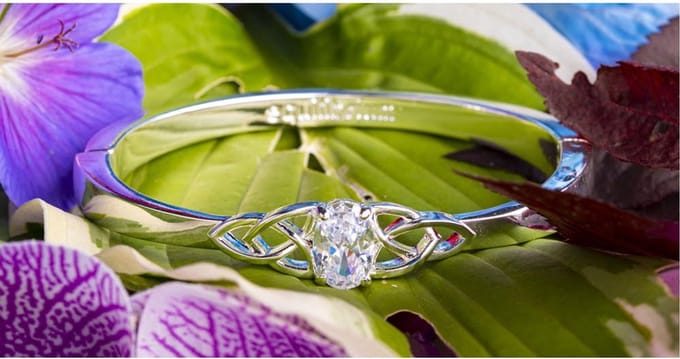Armband Arwen met kristal