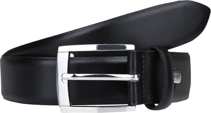 LLOYD Leren Riem Men´s Belt W85 Black Zwart
