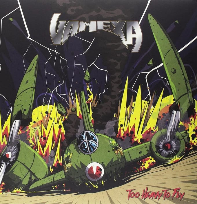 Vanexa - Too Heavy To Fly (LP) (Coloured Vinyl)