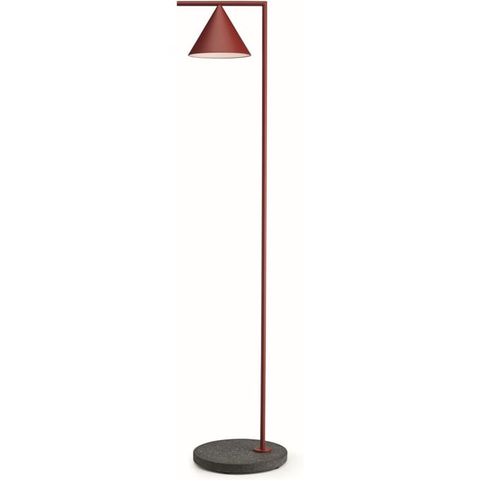 Flos Captain Flint Indoor/Outdoor staande lamp - rode bordeaux - 3000 K