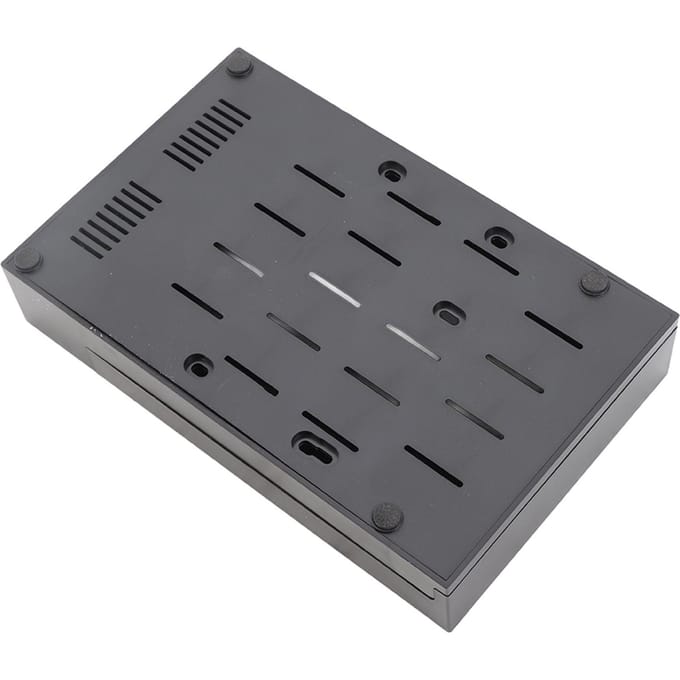Mobiele Harde Schijf Behuizing USB3.0 Desktop Harde Schijf Behuizing voor 2.5in 3.5in Seriële HDD SSD (Niet UK Plug gray