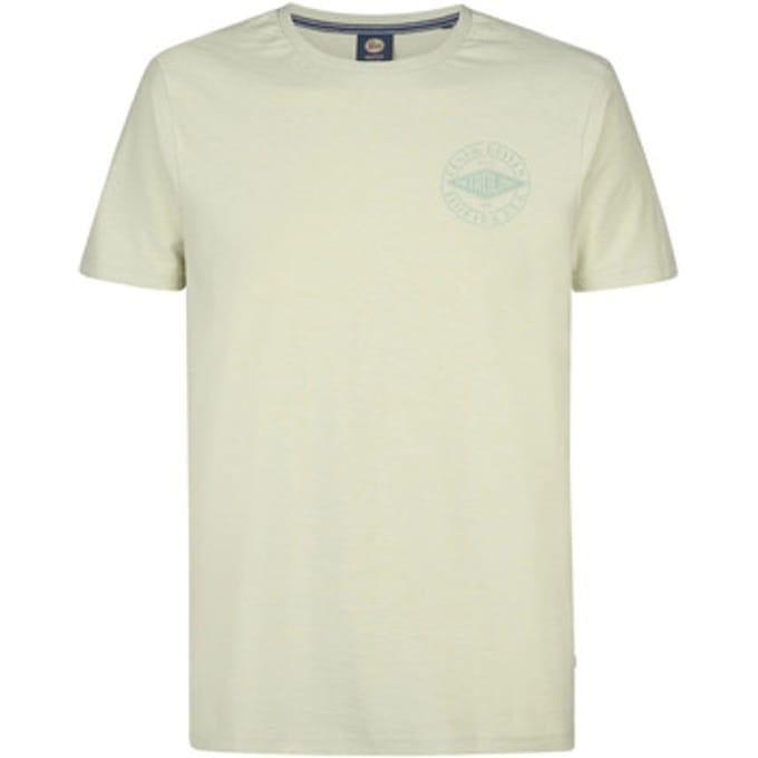 Petrol Industries - Heren Backprint T-shirt Osprey - Groen - Maat M