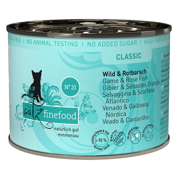 catz finefood 6 x 200 g - Wild & Roodbaars