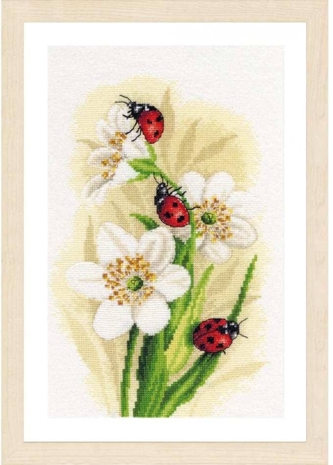 Lanarte - Telpakket kit - Parade van lieveheersbeestjes - PN-0190657