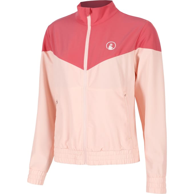 Quiet Please Endlessly Chip Trainingsjack Dames-Roze,Koraal