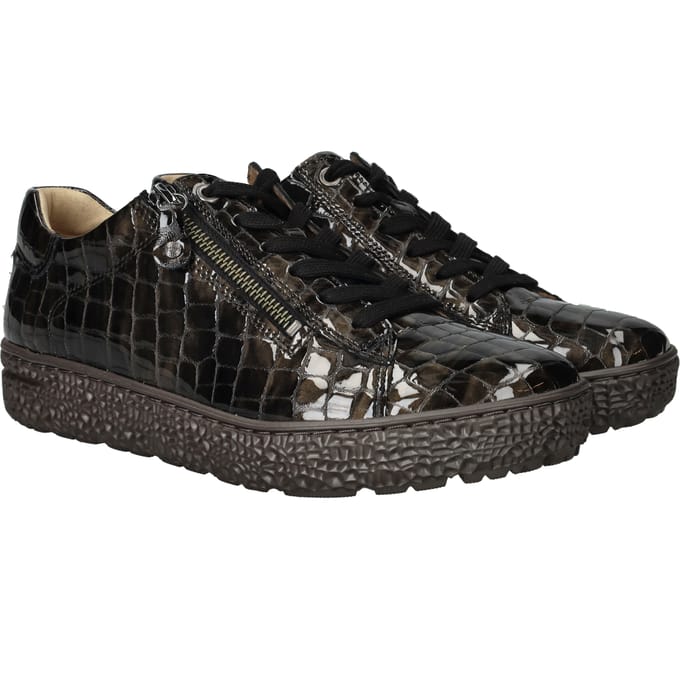 Hartjes 162.1401 Phil Sneakers - Lakleer - Dames - Grijs - Maat 41