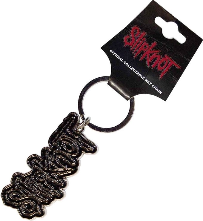 Slipknot - Logo Sleutelhanger - Zwart