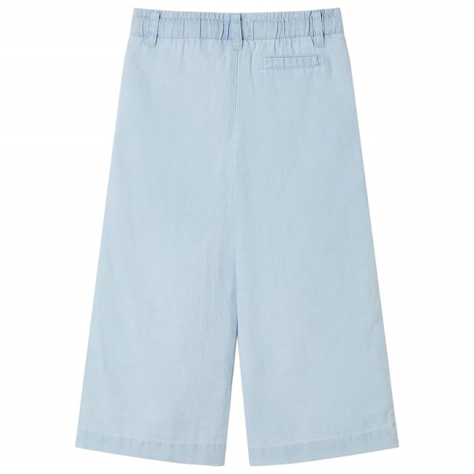 vidaXL Kinderbroek 116 zachtdenimblauw