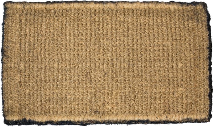 kokosmat handgeweven gewei 75cm