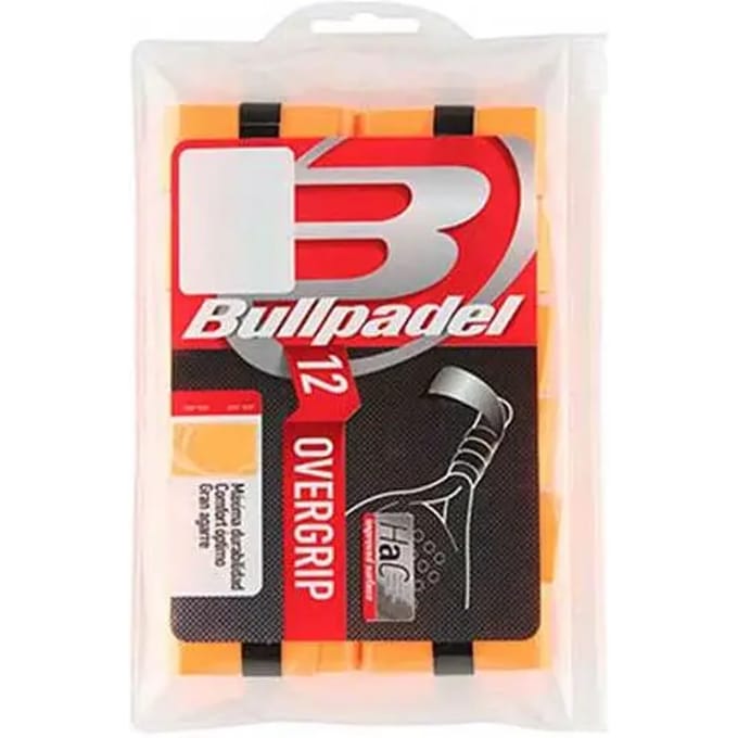 Bullpadel GB1600 Overgrip Oranje 12 St. - Grip - Multi
