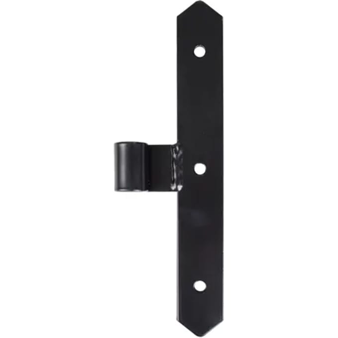 Alberts Luik-middenhengsel Gecentreerd Kunststof Coating Zwart 250mm ⌀16mm