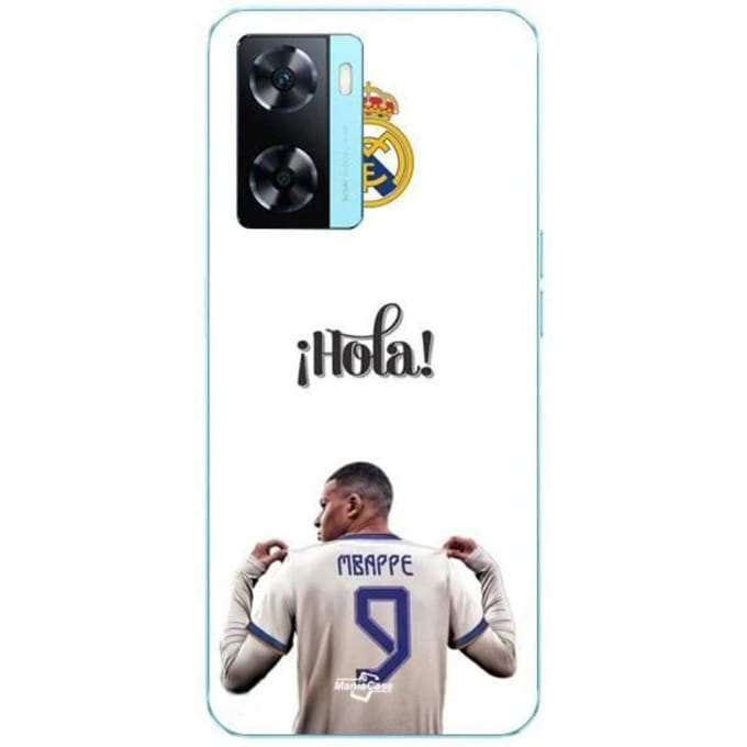 Coque - Real Madrid - A57s - Kylian Mbappe - Souple - Noir