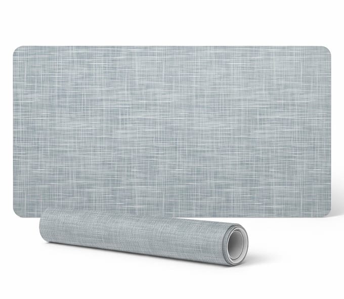 Antislip bureauonderlegger met grafische kruislijnen 100x50 cm