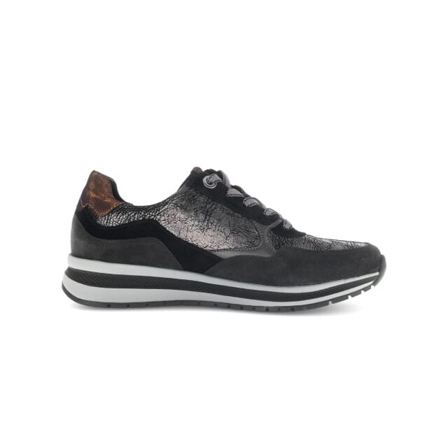 Gabor 76.318.67 - dames sneaker - Zwart - maat 41 (EU) 7.5 (UK)