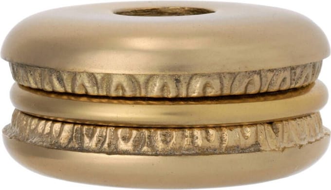 Blokker kandelaar Macaron goud