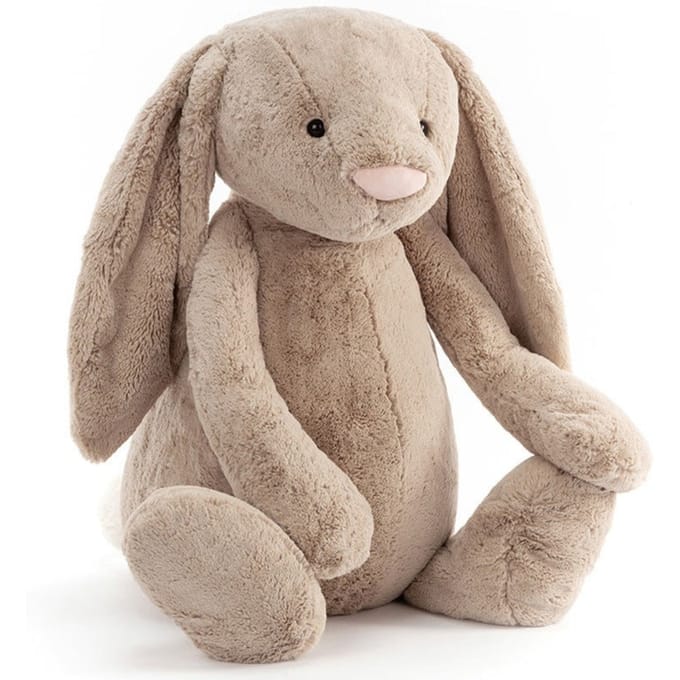 Jellycat knuffel Bashful bunny beige really really big
