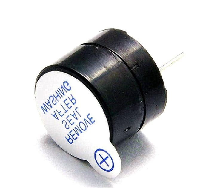 Actieve Zoemer - Alarm Geluid - Signaal Geluid - 5 Volt Werking - 100 Stuks - Zwart