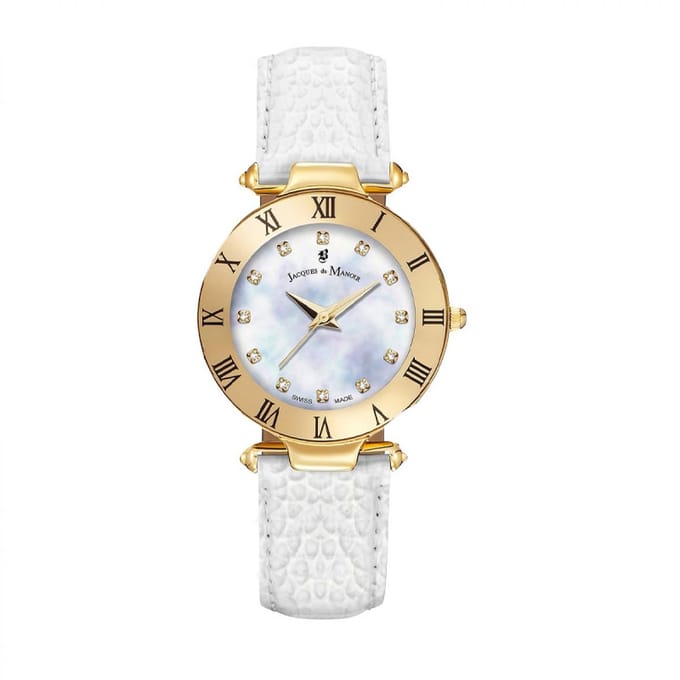 JACQUES du MANOIR JWL00107 Dames Horloge 33mm Swiss-Made