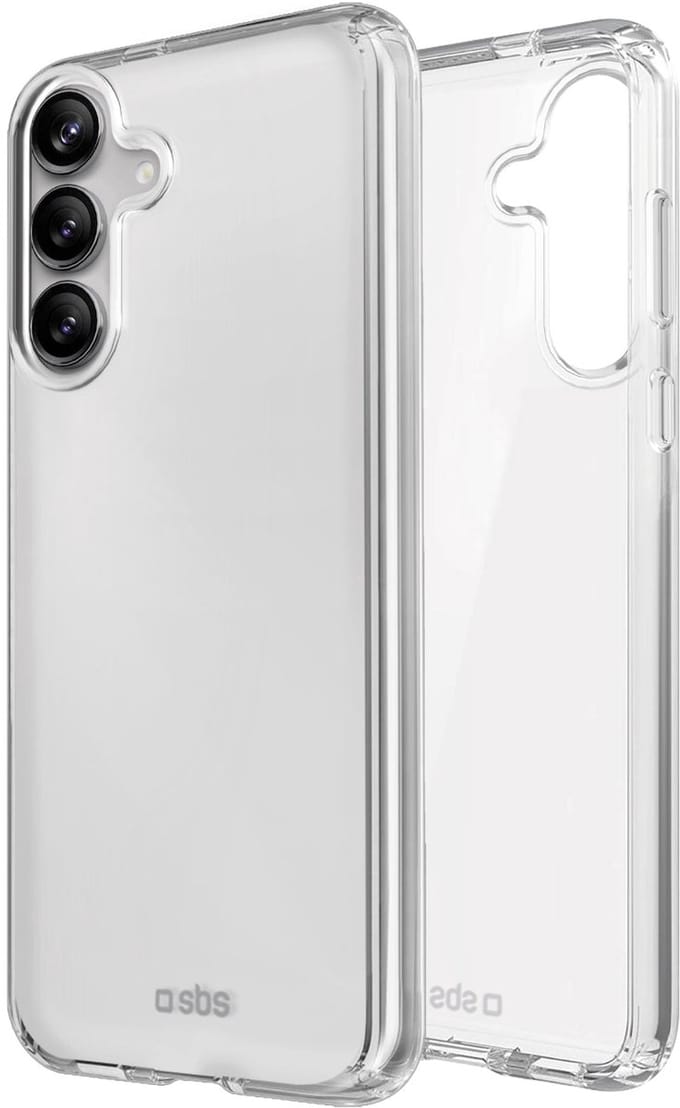 sbs mobile Cover Samsung Galaxy S25 FE Transparant Stootbestendig