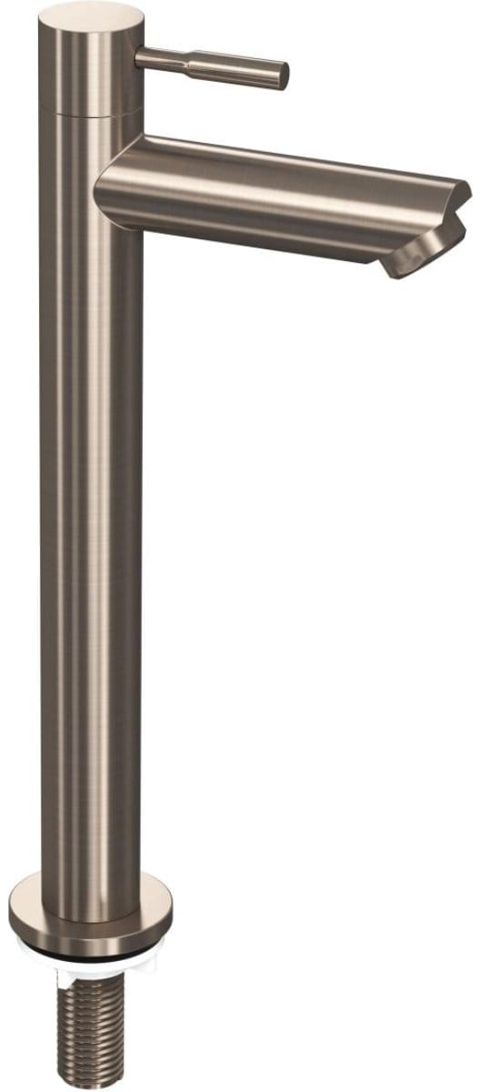 INK - Fonteinkraan Koudwater Staand Hoog Model - Br. Nickel