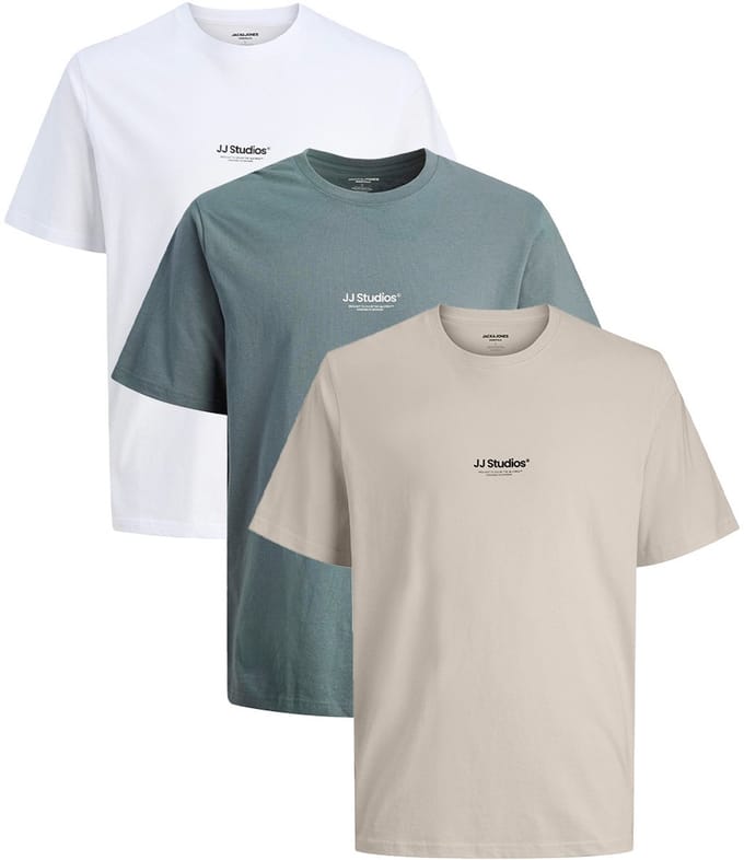 Jack & Jones Heren t-shirt 3 pack Soho