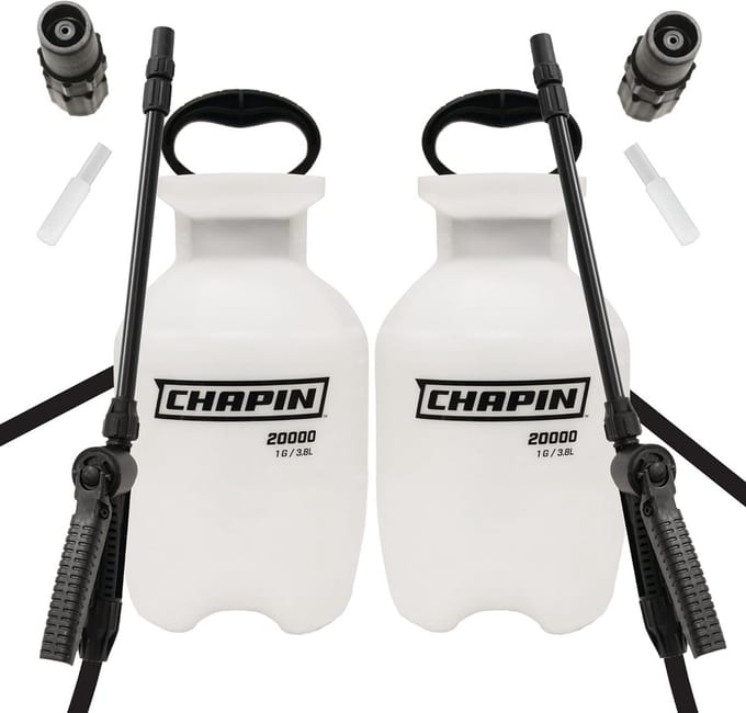3,5 liter Sproeiers Set van 2 voor Tuin en Gazon
