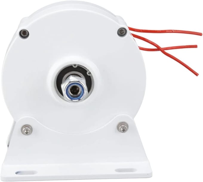 Krachtige 200W Driefasige Alternator voor Windturbines - Permanent Magnet Generator voor Verticale en Horizontale Toepassingen (12V)