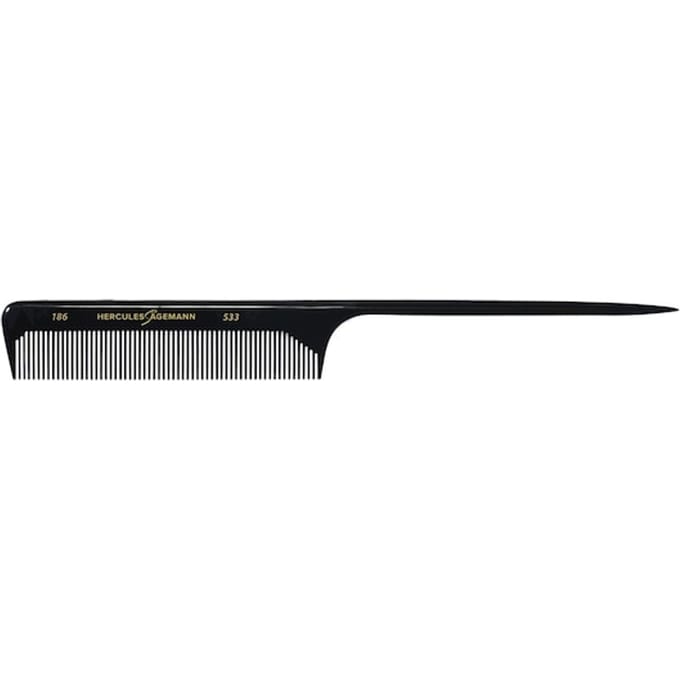 Hercules Sägemann Handvat kammen Handgreepkam model 186-533 Puntkammen Dames