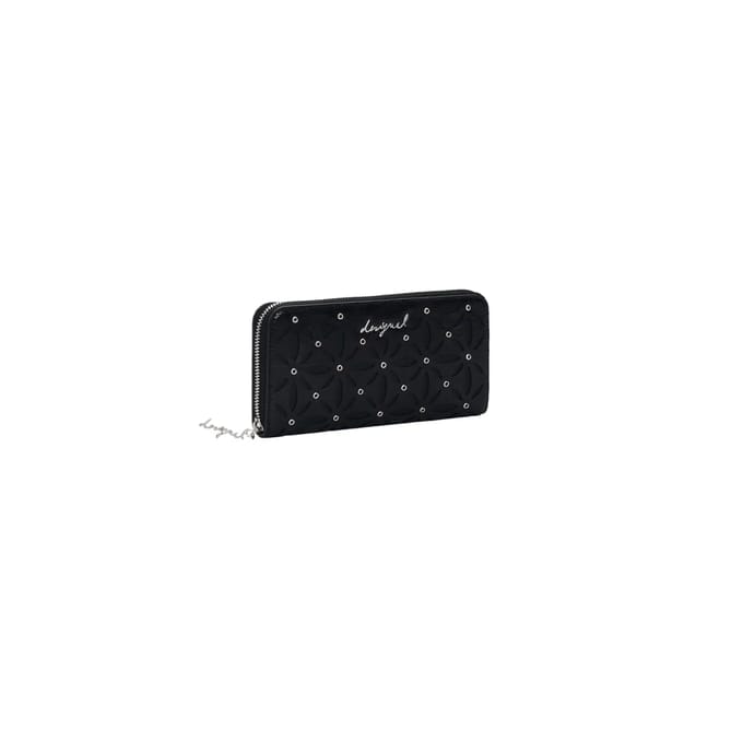 Desigual portemonnee Mone Coriolis Fiona Long Wallet Black zwart
