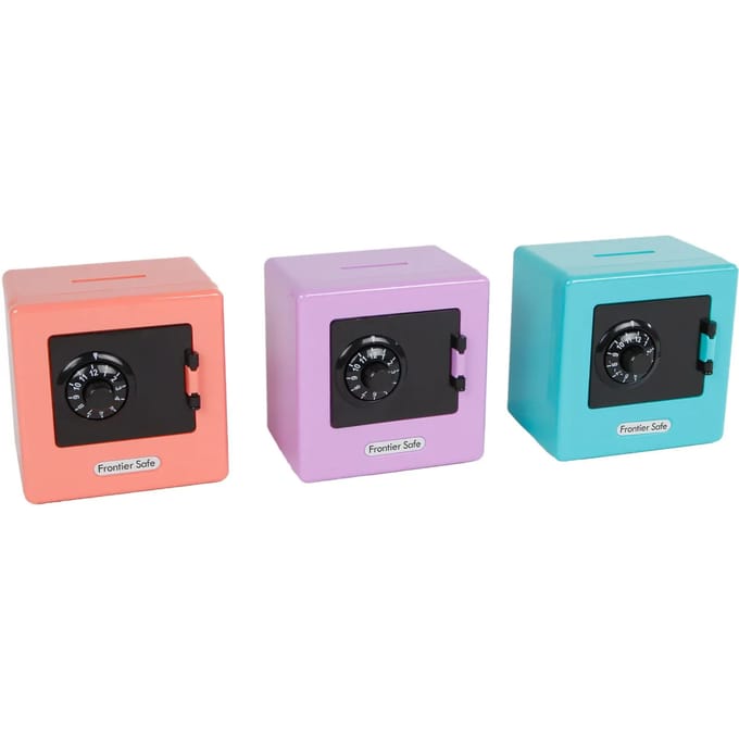 Trend Toys Money Safe With Secret Code 9cm. 4 asst.